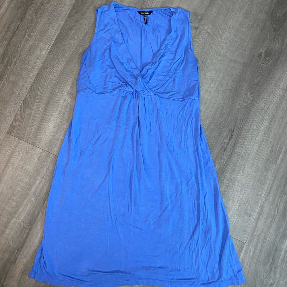 Daisy Fuentes Short Sleeve Midi Dress